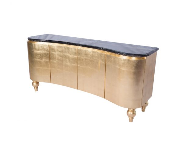 Gold Leaf Spacious Drawers For Living Room Furniture From CherryPick India Furniture Store In Bangalore Koramangala