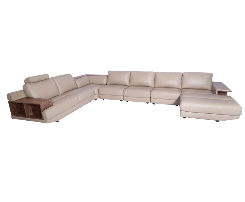 Buy Brooklyn Sofa Leather in Bangalore, Brooklyn Modular Sofa Set