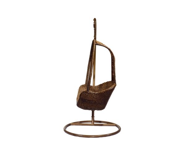 garden swing brown