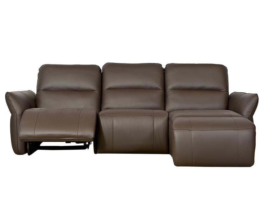 rodeo leather recliner corner sofa