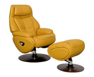 Yellow relaxing chair