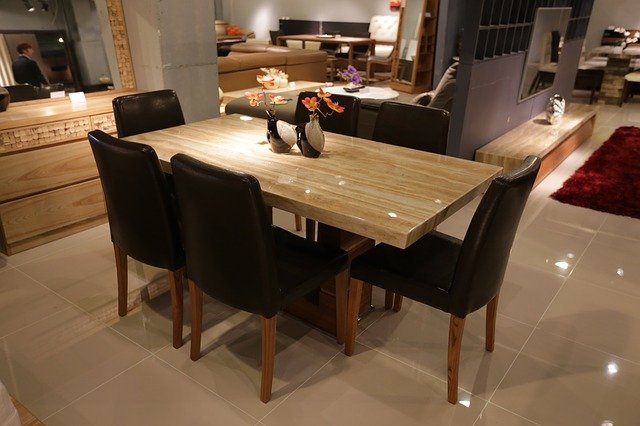 6 seater dining table