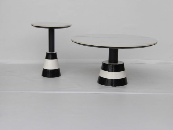 Set of Two Centre Side Table