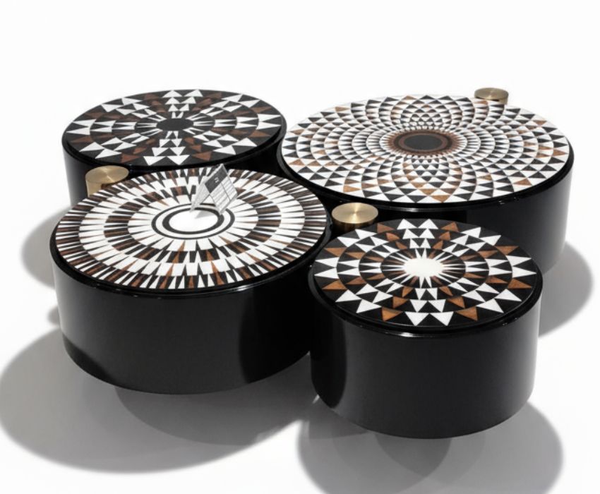 CENTRE TABLE – TWIN GLASS