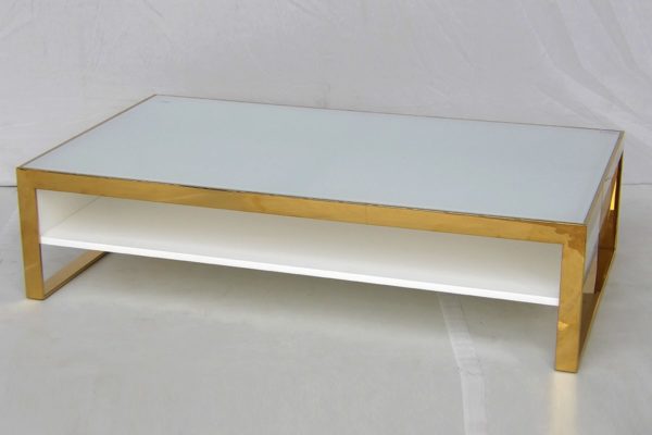 Rectangular Centre Table With Glass Top