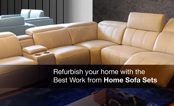 work from home leather couch