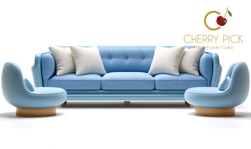 best sofa layout for living room with L-shape sectional and clear walkway