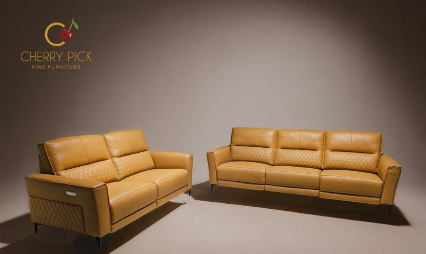 Custom sofa fabric options Bangalore — performance fabric vs velvet vs leather swatches comparison