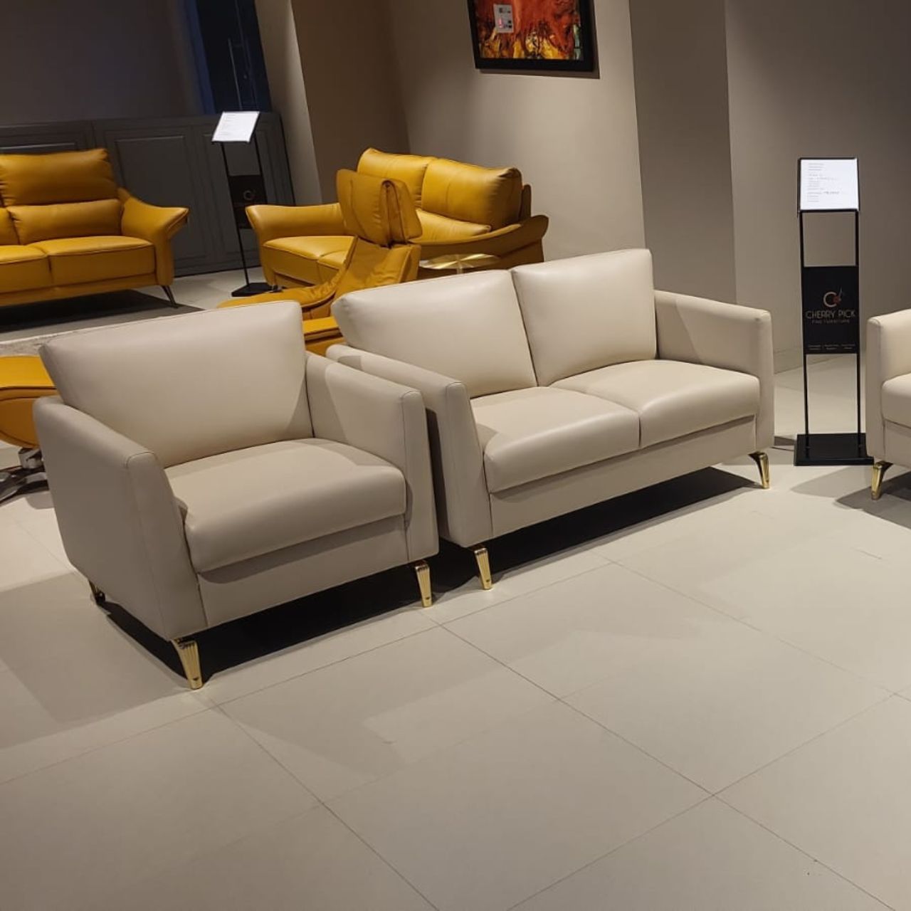 Leather Sofa set Cherrypick India