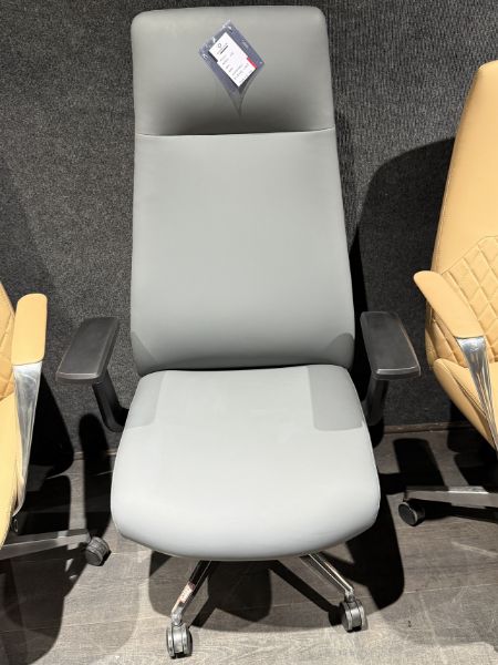 Mist Grey High-Back Office Chair