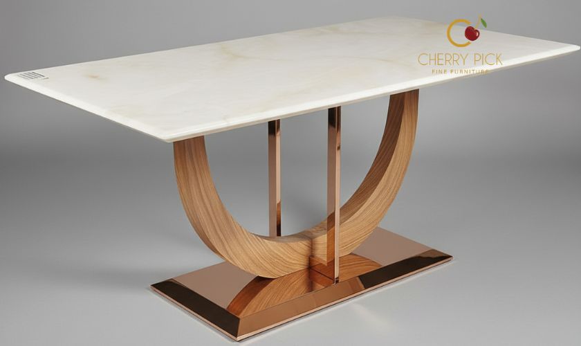 Onyx stone vs white marble dining table Bangalore investment value — durability and maintenance comparison