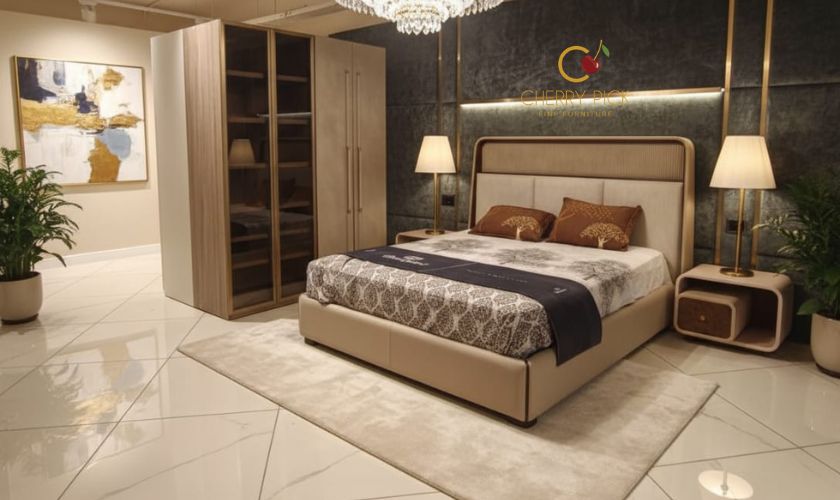 Vastu furniture placement Bangalore flats bedroom with bed in south-west direction