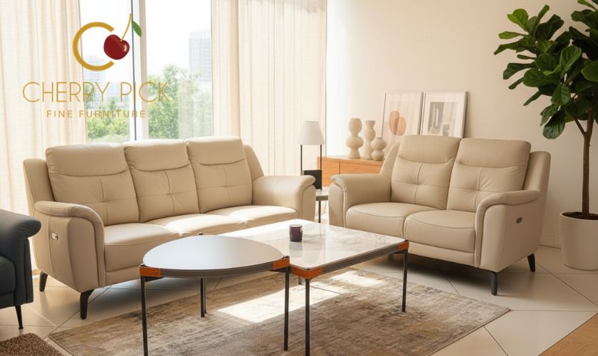 What is the best sofa material for Indian homes — leather vs fabric vs leatherette comparison swatches