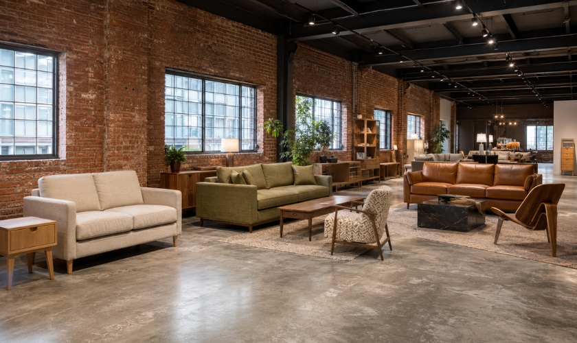 Furniture brands Bangalore market tiers illustrated across value, mid and premium segments